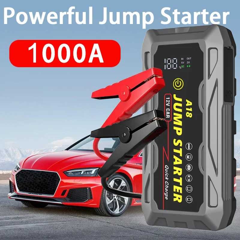 عالية الطاقة 29800mAh سيارة الانتقال كاتب 12 فولت 2000A المحمولة بدء جهاز قوة البنك بطارية السيارة الداعم المغفل للبنزين #1