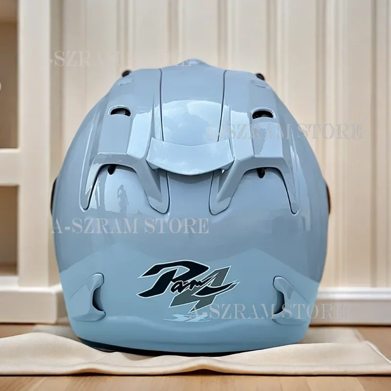 

SZ RAM 4 3/4 Open Face Helmet Cycling Motorcycle Helmet Pure White Dirt Racing Motorcycle and Kart Protective Capacete