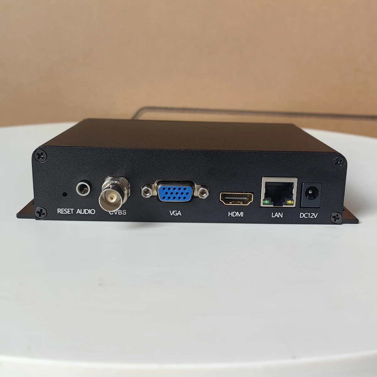 H.265 Decoder  Streaming SRT RTMP NDI IP To HD CVBS Video IPTV Decoderhdmi vga multicast decoding