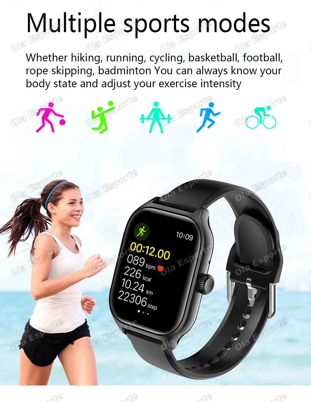Smartwatch With Bluetooth Calling And Full Touch Display For Men_voghion.com
