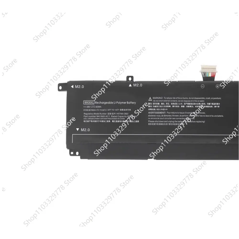 NEW WK04XL WK06XL Laptop Battery For 16 17  TPN-Q263/Q264 M41640-AC1 TPN-Q265 TPN-Q266