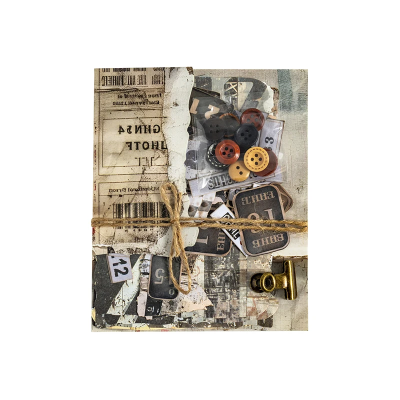 4 pacotes/lote My Junk Journals Series bonito adorável retro decorativo bloco de notas