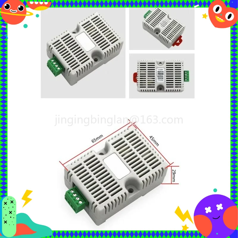 Analog output temperature module sold by the manufacturer 0-5V 0-10V humidity temperature sensor plastic material