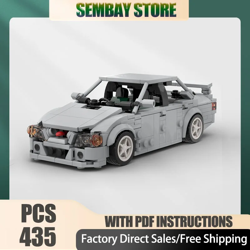 

Конструктор Champion Speed Cars: Модульная гоночная модель из технологичных блоков, рождественский подарок для самостоятельной сборки