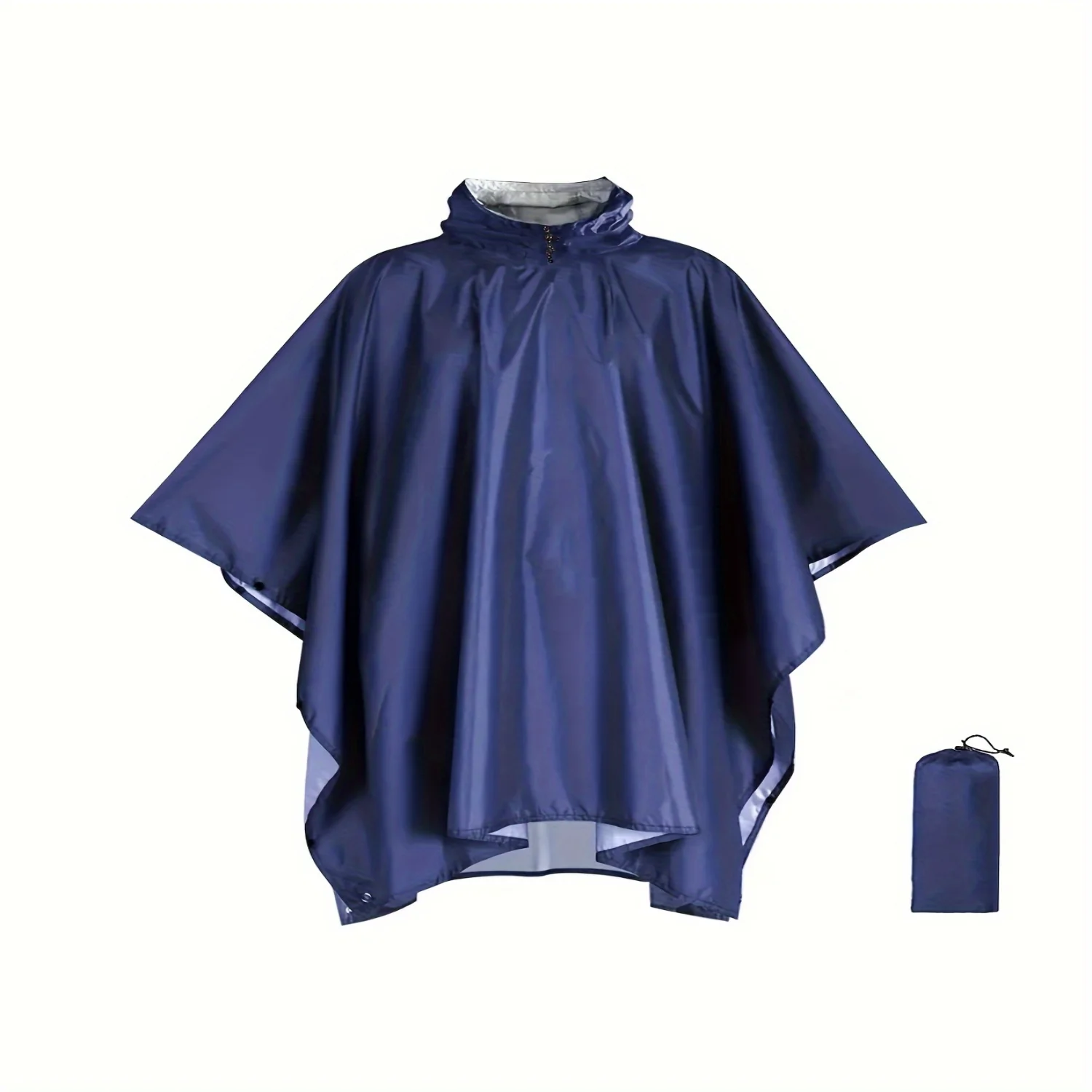 

Perfect for Hiking, Solid Loose Hooded Men's Raincoat for Outdoor Sports, Camping and Fishing with High Durability and Breathabi