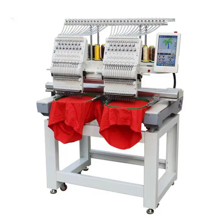 Embroidery Machine used for C ap T-shirt flat embroidery sewing machine industry embroidery machine with best price