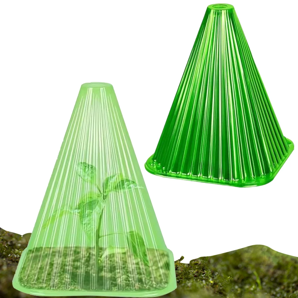 Plant Freeze Protection Cover with Ventilation Top Plant Covers Sunscreen Garden Cloches Plant Bell Cover for Yard Farm Garden