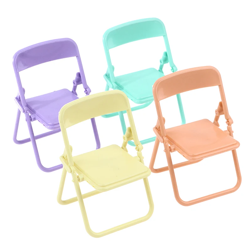 Muebles en miniatura de casa de muñecas para niños, silla de simulación, sofá, taburete, juguetes de juego de simulación, accesorios de decoración de casa de muñecas, 54 estilos