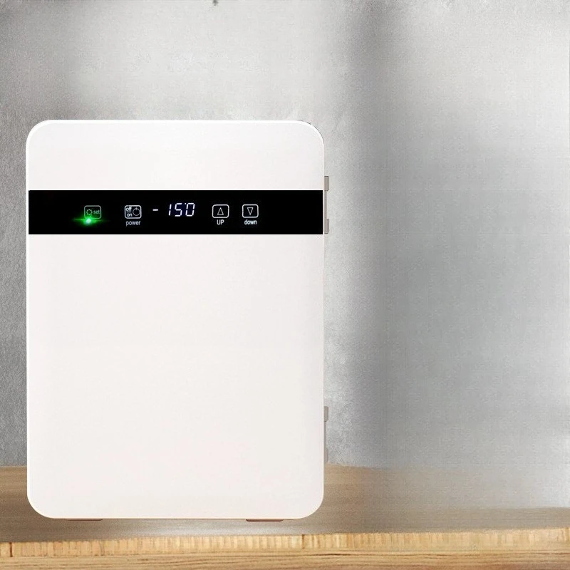 

Mini Home Compressor Refrigerator Upper Freezer Lower Freezer Digital Temperature Control Bedroom Apartment Small Refrigerator