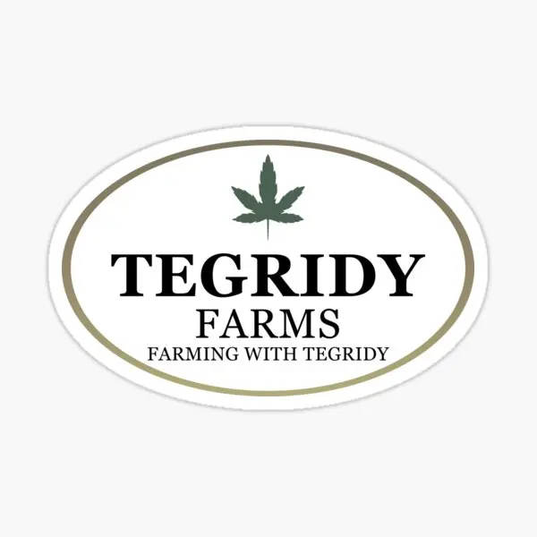 Tegridy Farms Farming With Tegridy  5PCS Stickers for Stickers Background Decor  Home Decorations Water Bottles Kid Bumper