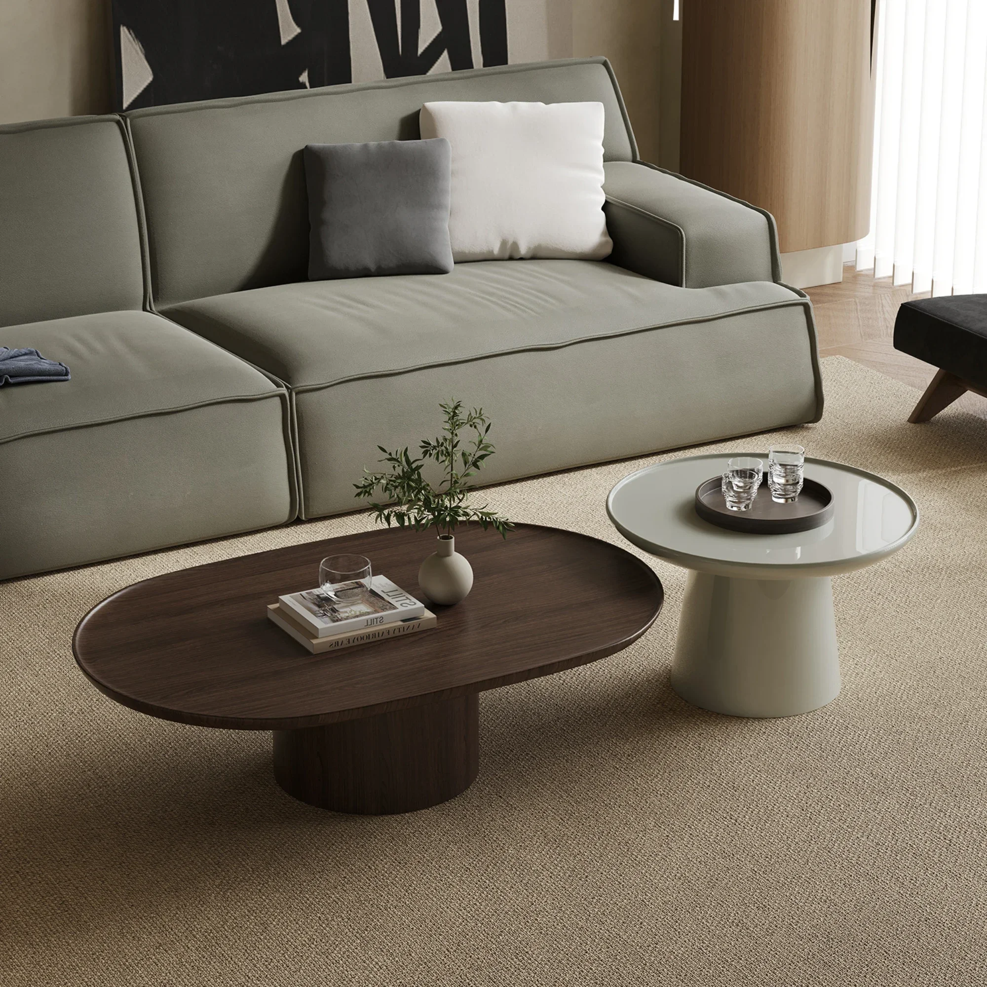 

Living Room Home Designer Creative Oval Coffee Table Internet Celebrity