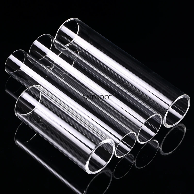 

SAIDKOCC Quartz tube for tubular furnaces High temperature resistant quartz glass tube