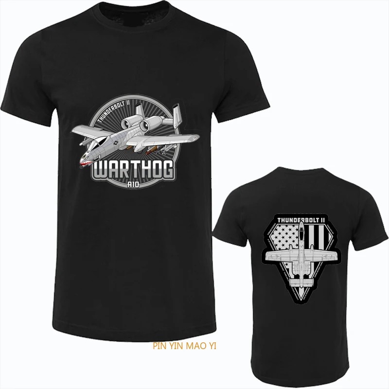 Warthog  A10 T Shirt  Aesthetic Summer Short-sleev  Fashion T-shirt  Y2k  Kawaii Clothes Boys Gift