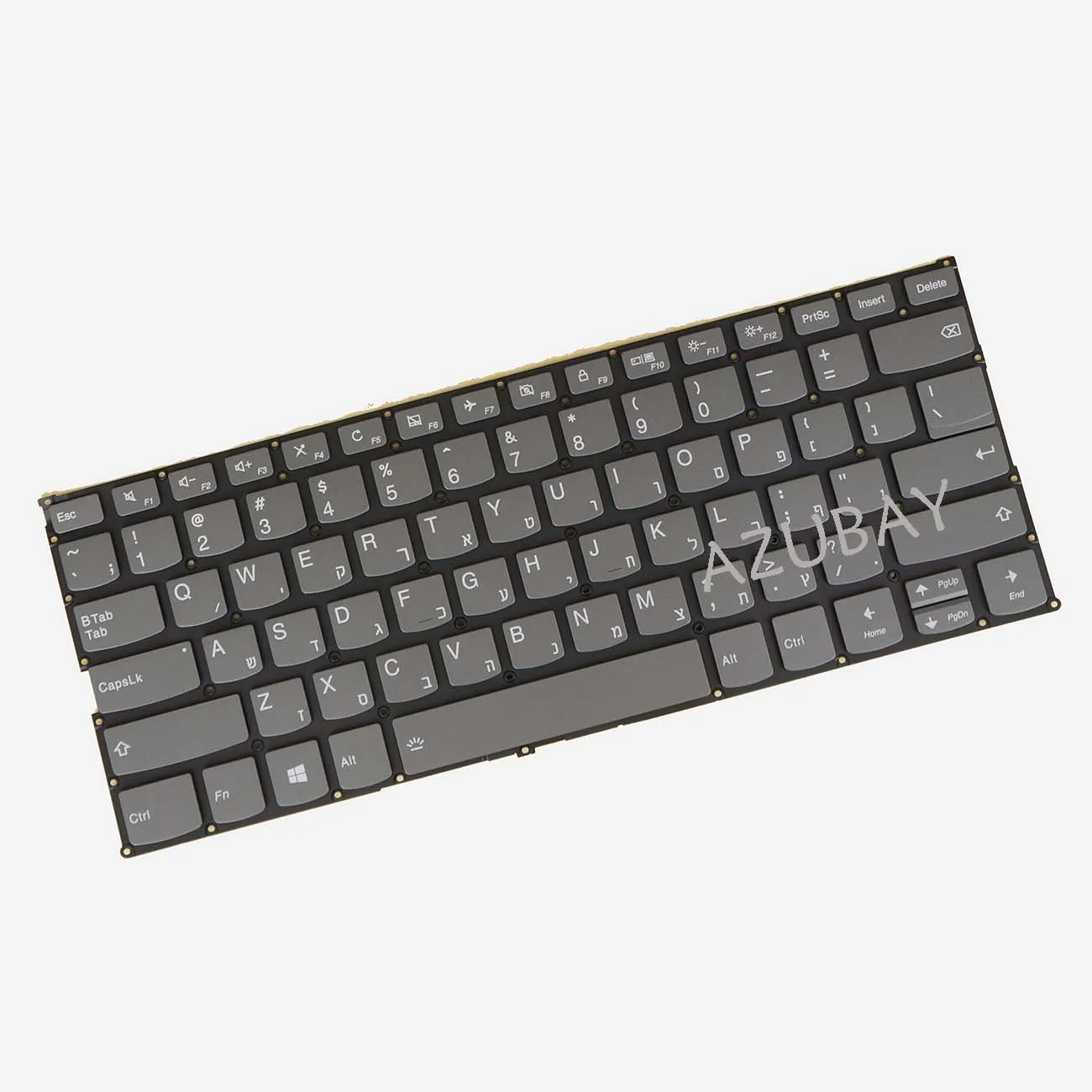Laptop Keyboard For Lenovo Ideapad S530-13IML S530-13IWL 530S-14IKB 530S-14ARR 530S-15IKB C340-14API C340-14IML Backlit Hebrew