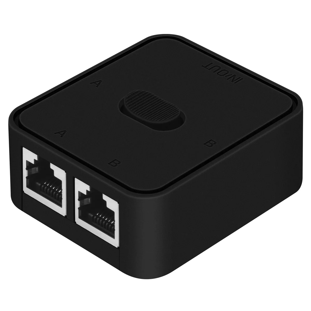 A06M-2 Port Gigabit Network Switch RJ45 Switch Network Splitter Cable Extender Selector Power Free 2 Way Adapter Connector