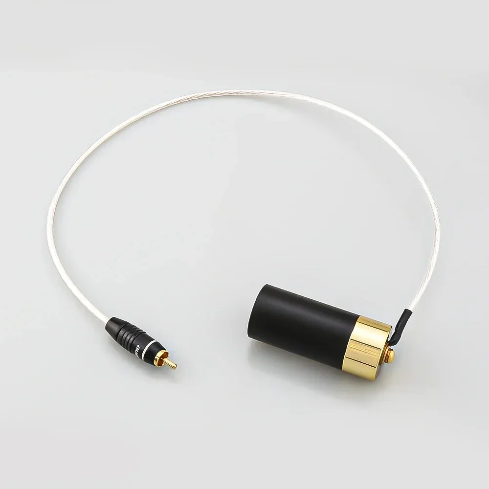 HiFi Audio Cable Ground Loop Noise Isolator GND Electron Black Hole Eliminate Static Electricity Power Purifier Electronic