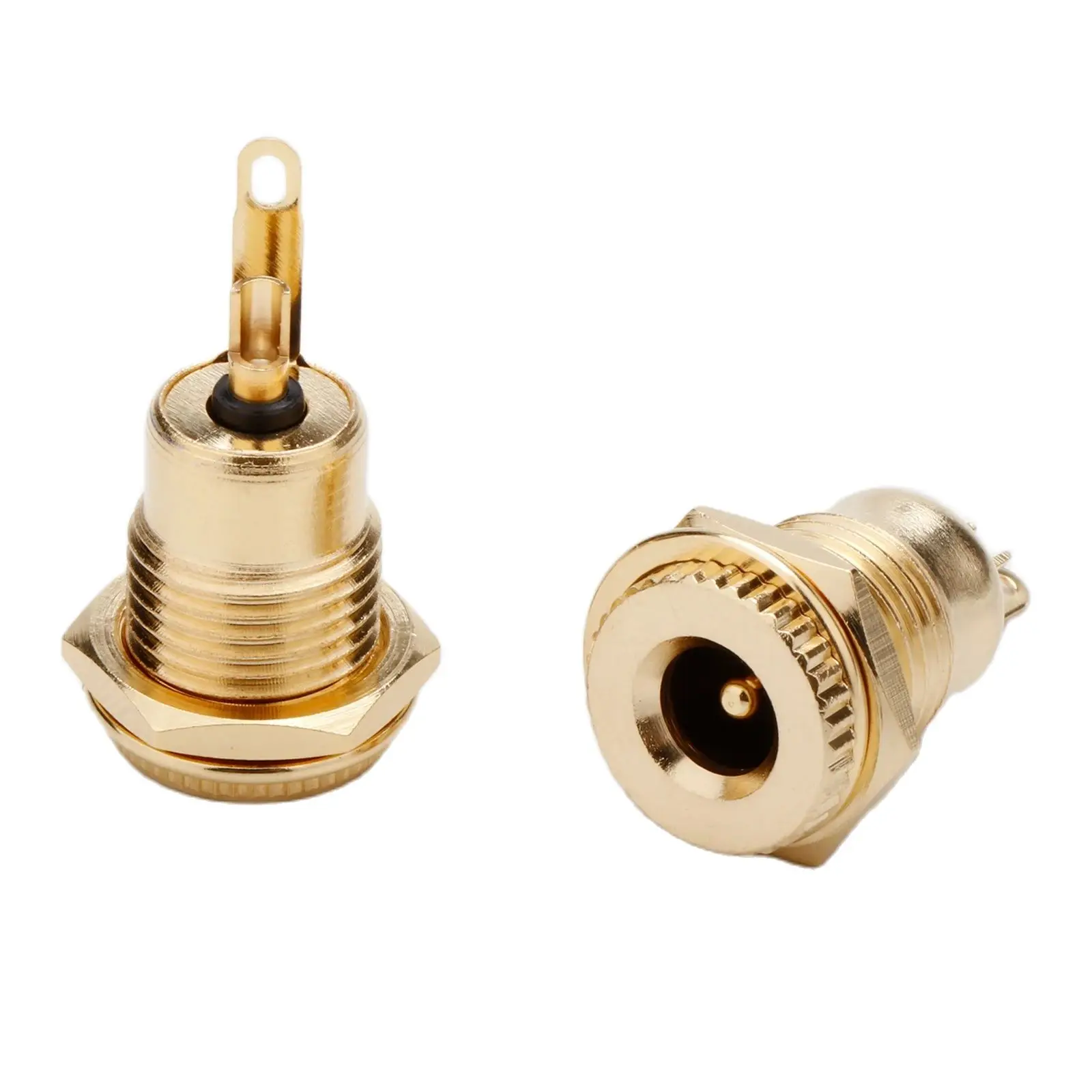 Hifi Audio DC Buchse DC21 DC25 Buchse Buchse Buchse Montage Metall 30V 10a DC Stroma schluss 5.5*2,1mm 5.5*2,5mm – Detail 7