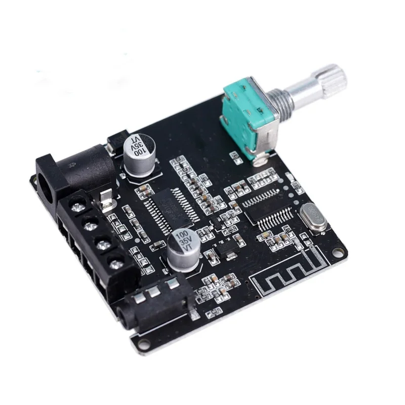 XY-C15H 20W High Fidelity Stereo Bluetooth 5.0 Digital Amplifier Board Dual Channel 360 Infinite Tuning Amplifier XY-C15H