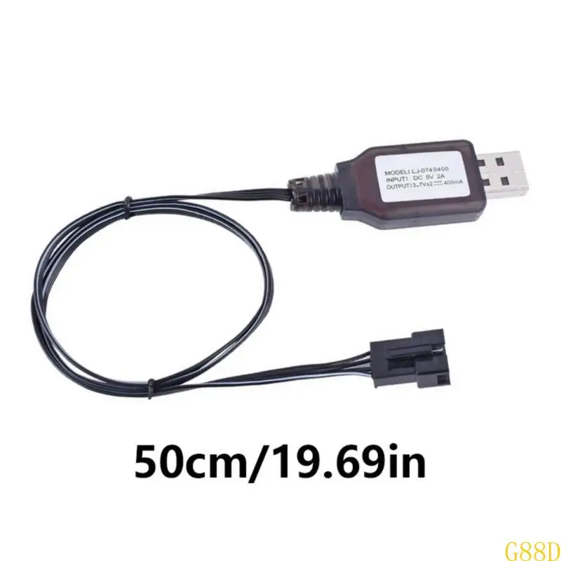 SM4P 7,4 V USB Ladekabel 4Pin Lithium Batterie Ladegerät Kabel Linie für DE36W DE65 HM202 EC08 EC16 Auto Reparatur – Detail 1