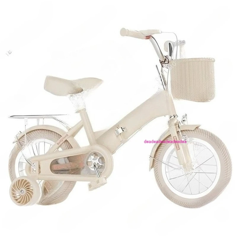 

Children's Bicycle 3-6-8-9- 10-year-old Boy and Girl Stroller, Folding Bicycle For Children