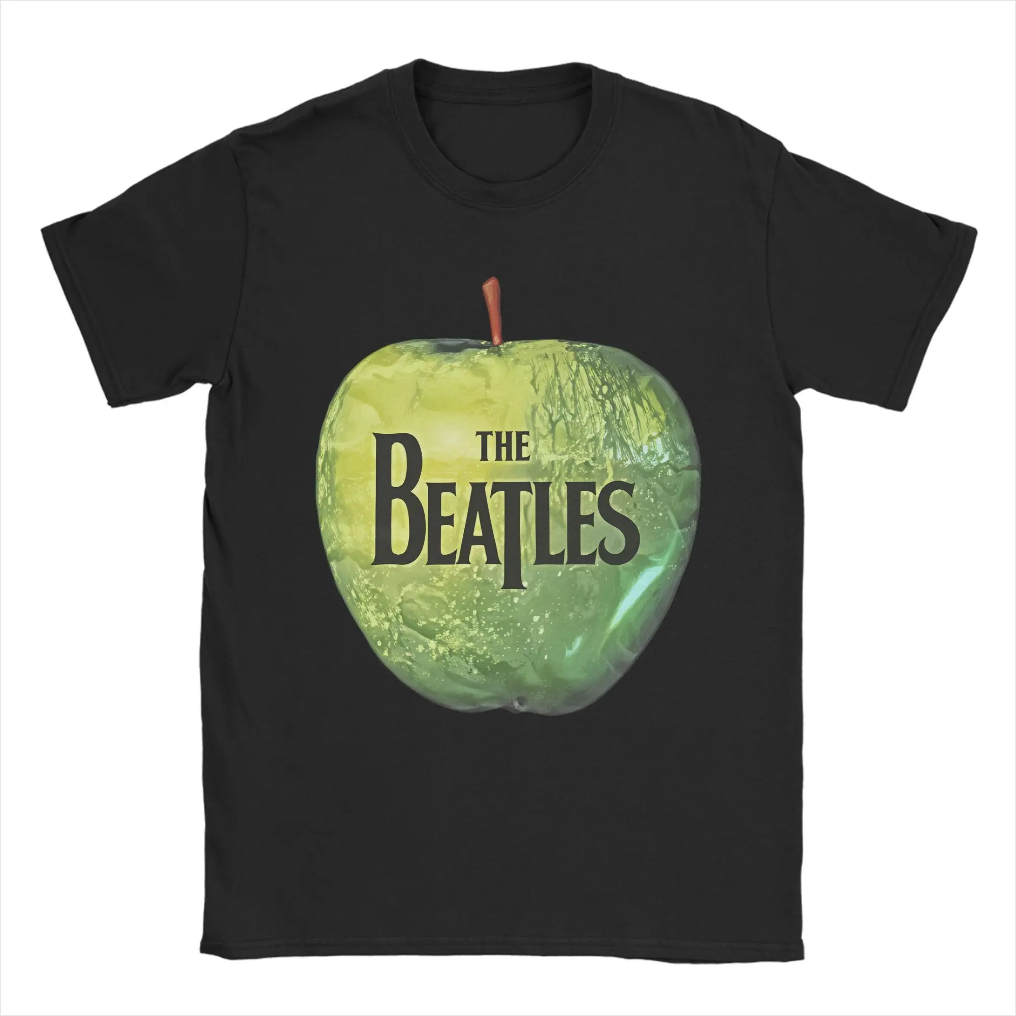 Camiseta con logotipo de B-beatles Apple para hombre, camiseta Hipster de algodón, camiseta de manga corta con cuello redondo, Idea de regalo, ropa