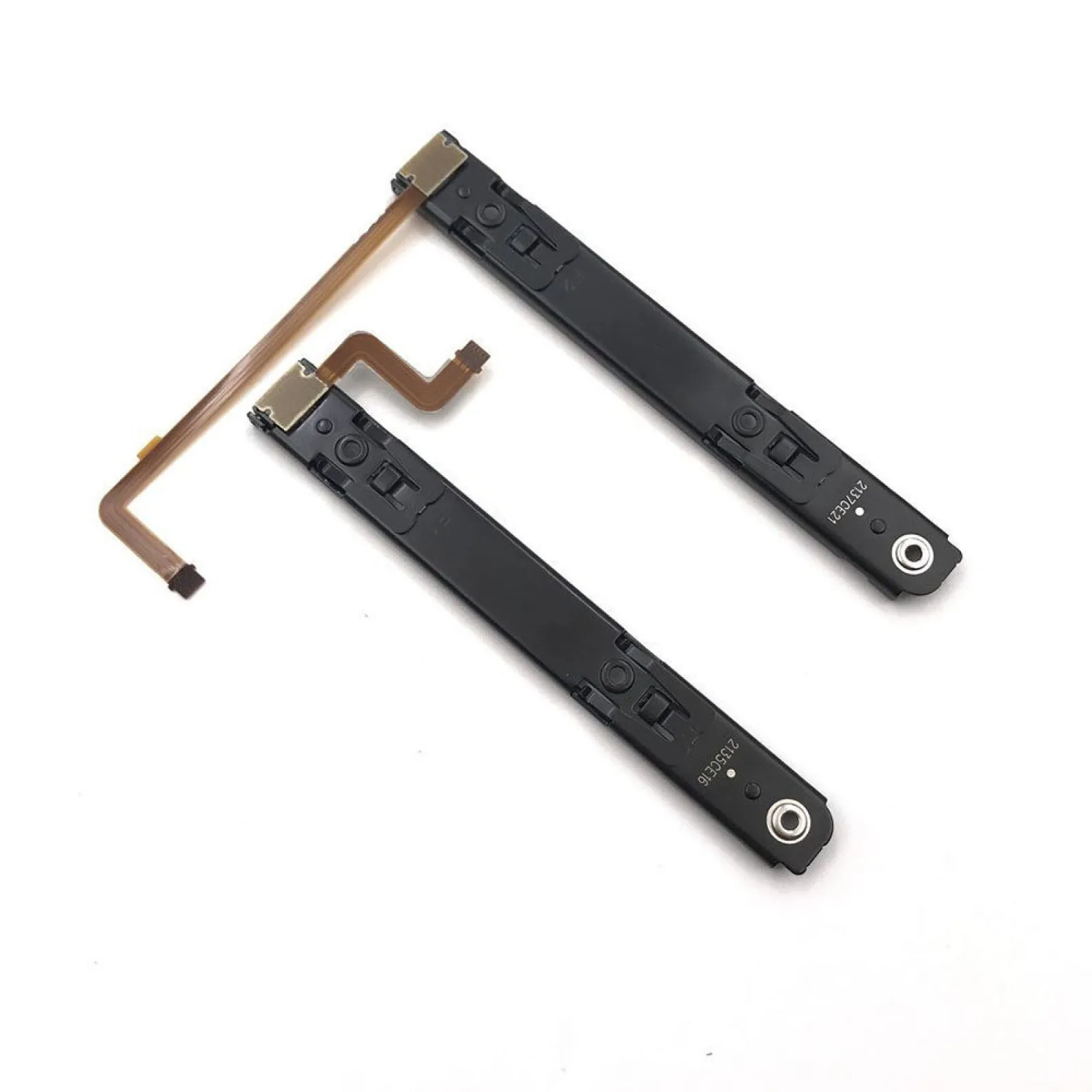 Left Right Slide Rail Bracket Repair Replacement for Switch OLED Game Console Accessories Left Long Line Right Short Line