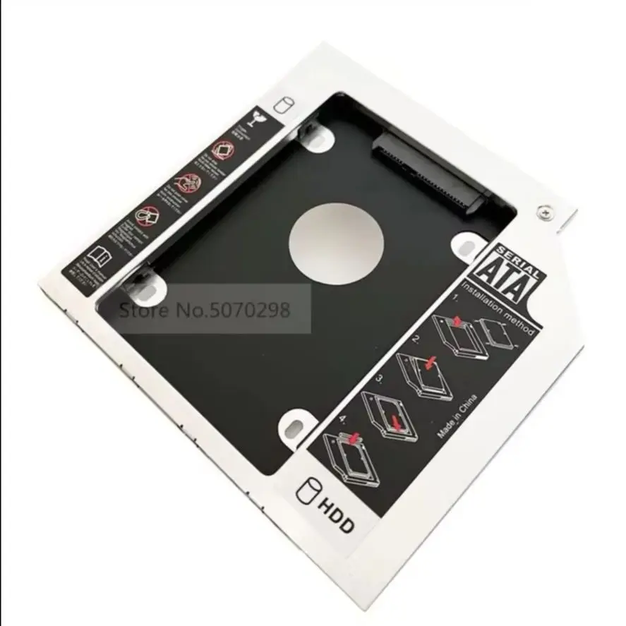Suporte Universal para Disco Rígido SSD de 2.5 HD na Baía Óptica para Samsung Q430-11 NP530U4C NP270E5EV NP700Z NP530 NP530U4B