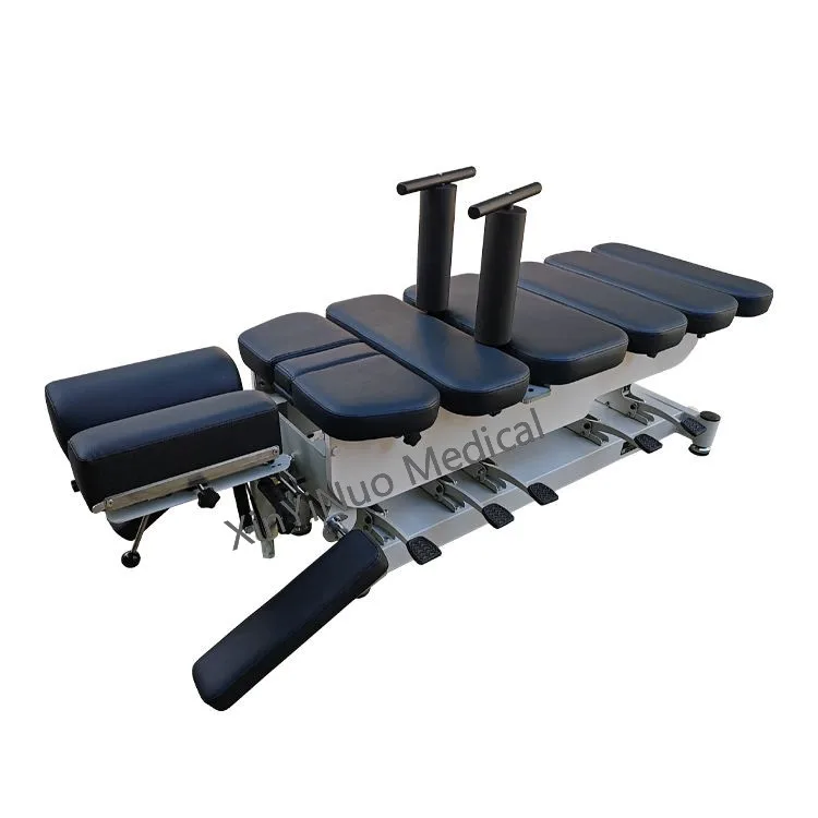 Physiotherapy Chiropractic Flexion Traction Bed Chiropractic Table Manual Drop Table