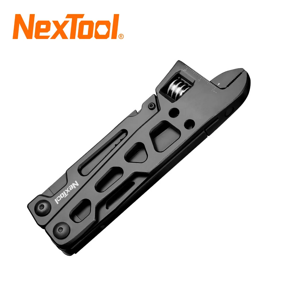 NexTool 9 In 1 Multi-Function wrench knife Folding Tool Multi-Purpose Pliers Wood Saw Slotted Screwdriver Kitchen Cutter