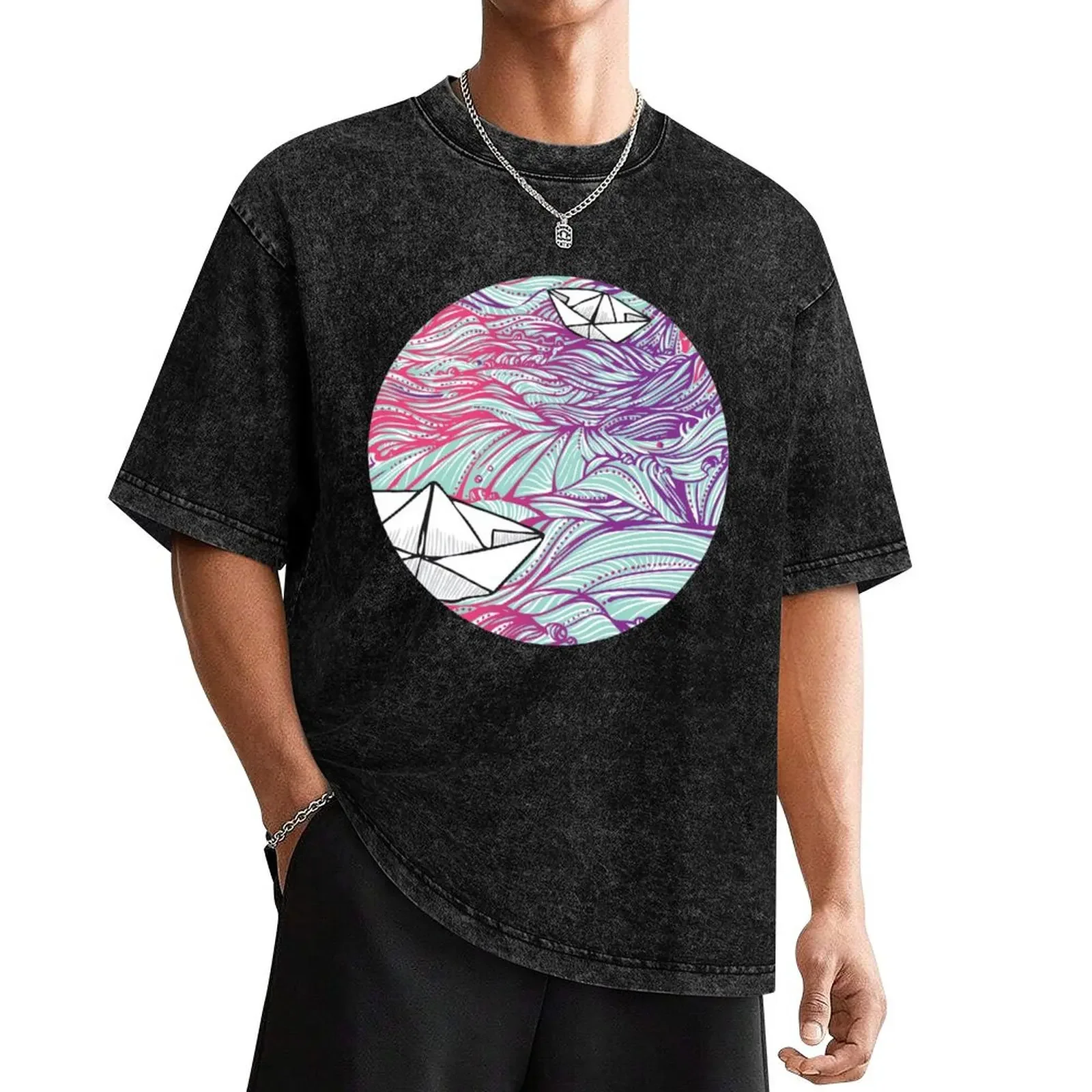 

BOATS90 T-Shirt plus sizes anime compression shirt men