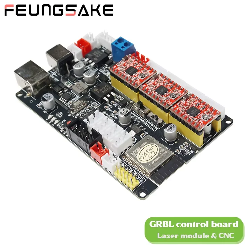 CNC Milling Machine Control Board Support Limit Switch GRBL Control Board For Laser Engraving Machine PMW 3 Axis
