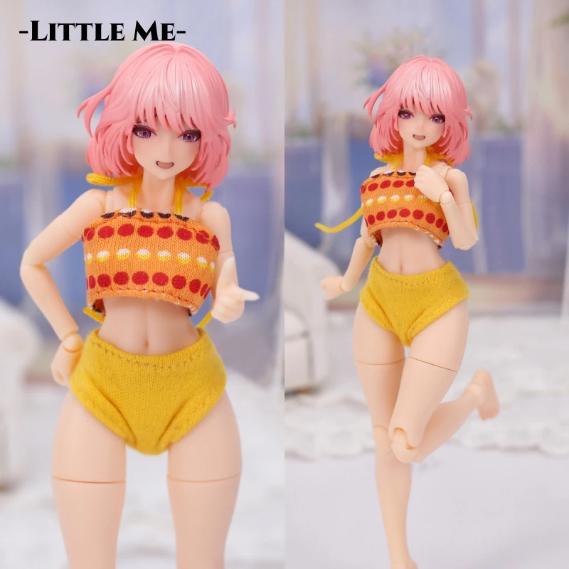 Kawaii Bikini Set For 1/12 BJD SNAIL SHELL romankey figure figma shf TBL ANT Mecha Girl Azone picco neemo Doll Clothes