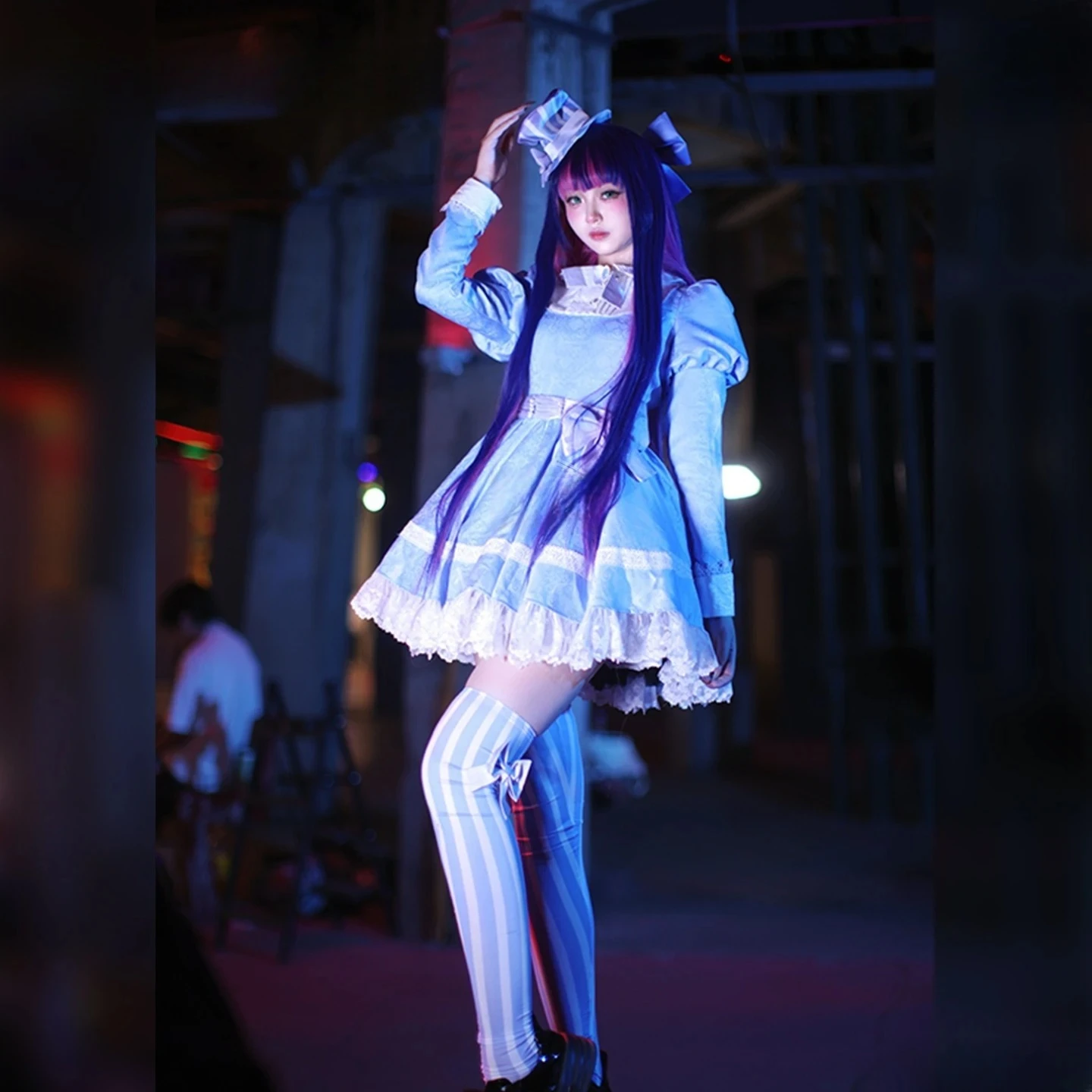 

2026 Новое вечернее платье в стиле аниме, женские трусики и чулки с подвязками, чулки, карнавальный костюм на Хэллоуин, Рождество, карнавальный костюм