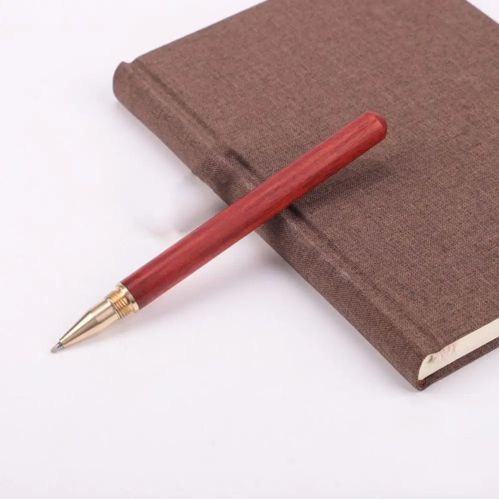 Stationery Gold Pen Writing Tools Business Black Refill Sign Pen Brass Pen Metal Gel Pen Roller Ball Pen Wood Rollerball Pen