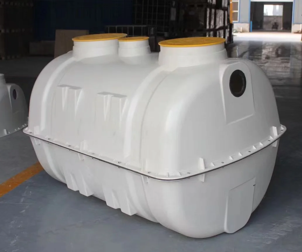 GRP SMC Modularer Septic-Tank mit drei Kammern zur Toilettenabfallbehandlung