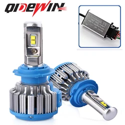 T1 Led H1 H3 H4 H7 H11 H13 9004 9005 9006 9007 881 Car Headlight Turbo Auto Fog Lamp 70W Automobile Bulb White led light t1 h4