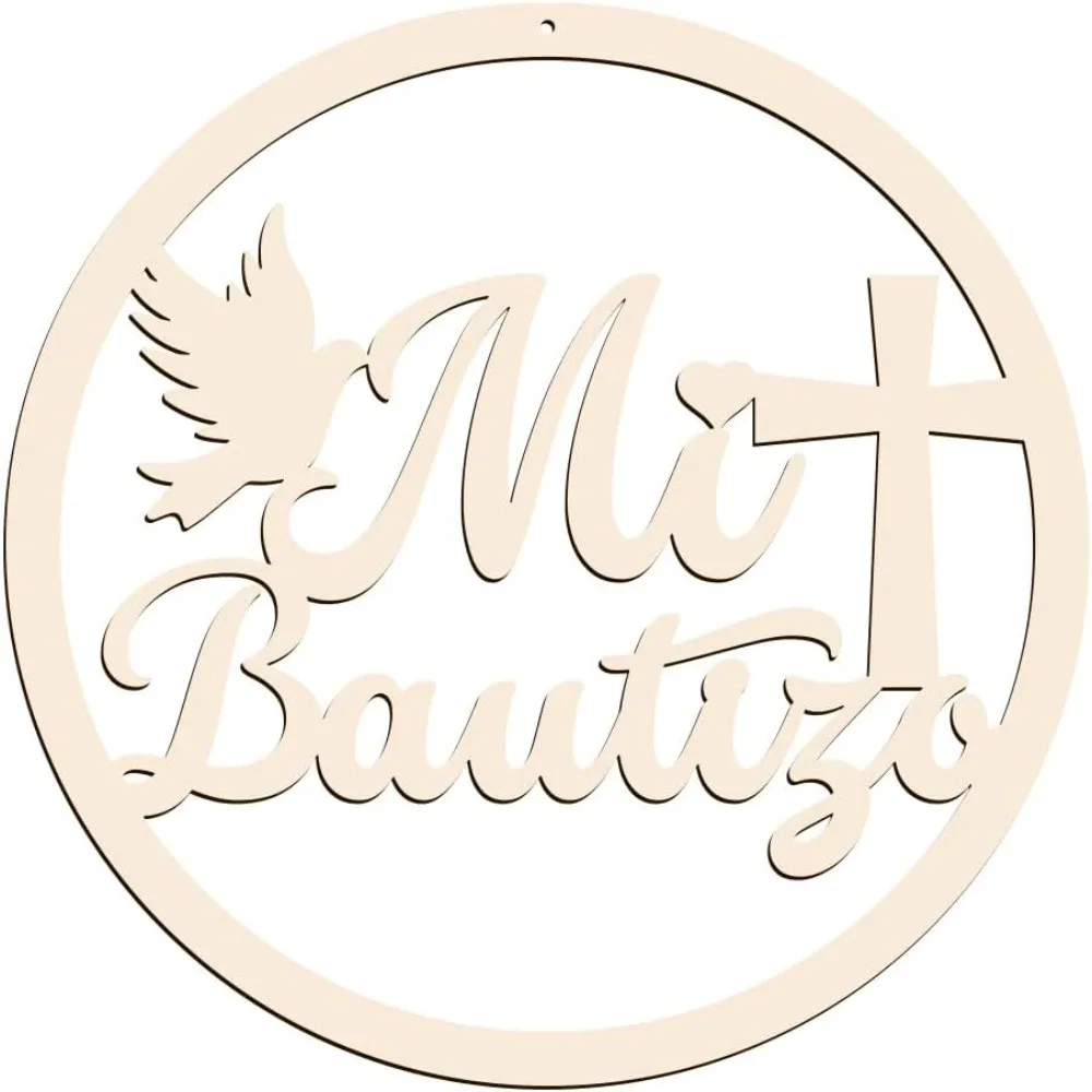 Mi Bautizo Wooden Sign Baby Shower Supplies Wood Letters Sign Decorations Photo Booth Mi Bautizo Baby Shower for Baby Shower