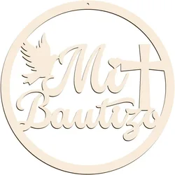 Mi Bautizo Wooden Sign Baby Shower Supplies Wood Letters Sign Decorations Photo Booth Mi Bautizo Baby Shower for Baby Shower