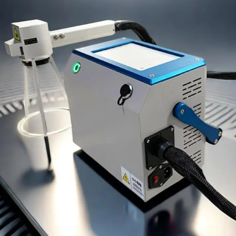 

Portable Mini Stainless Steel Handheld Laser Marking Machine Small Machine Fiber Laser Id Card Printer 20w 30w 50w