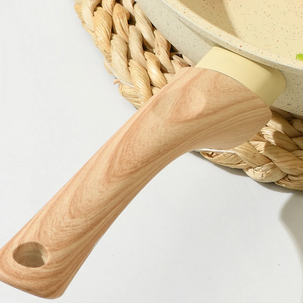 

Сковорода с антипригарным покрытием и крышкой Сковорода для омлета PFOA/PFAS/PTFE Сковорода шеф-повара без термостойкой ручки для индукции