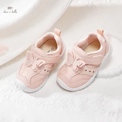 Dave Bella neonato Prewalker ragazze ragazzi scarpe sportive rosa antiscivolo neonato bambino primi camminatori 0-18M Sneakers DB3242816