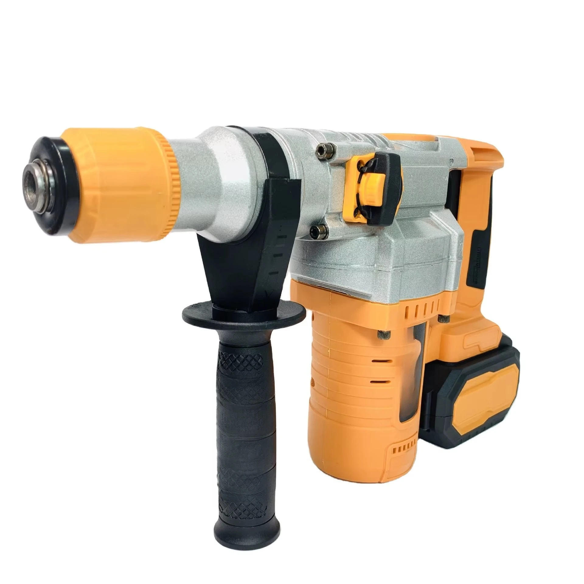 High Power Lithium Brushless Heavy Duty Cordless Jackhammer 26mm Concrete Breakers Rechargeable Electric Demolition Hammer Drill