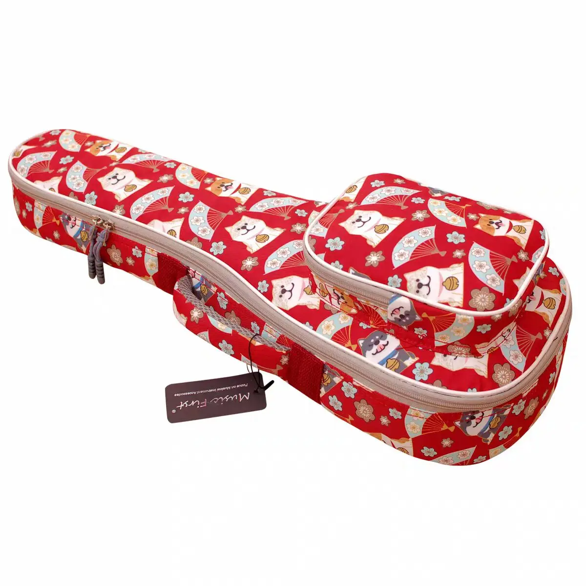 Original Japanese chai dog UKULELE pack with cherry blossom UKULELE 21/23/26 inch small guitar pack