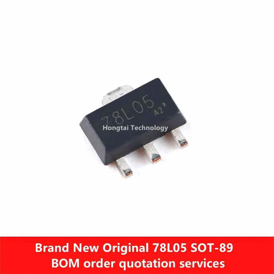 Nieuwe originele 78L05-150ma SOT-89 CJ78L05 uitgang 5 V/150mA lineaire regulator