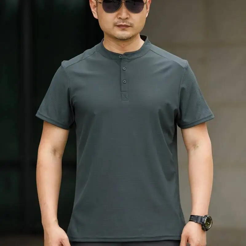 

Men S Quick Dry Tactical T Shirt Summer Outdoor Running Sports Hiking T Shirt Elastic Breathable Short Sleeve Casual Tops Tees