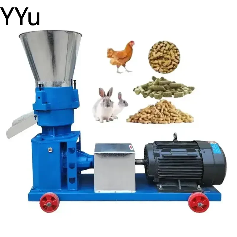 for Weiwei Feed Pellet Machine Animal Feed Processing Mill Poultry Livestock Grain Pelletizer Farm Equipment