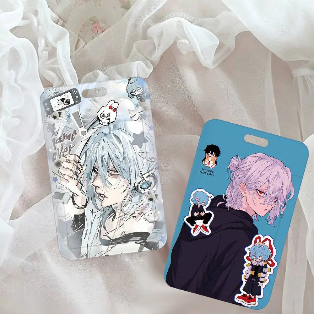 My Hero Academia Tomura Shigaraki NFC Contactless Sliding Card Sleeve For Student Cards, Bus Cards, ID Cards, And Work Permits
