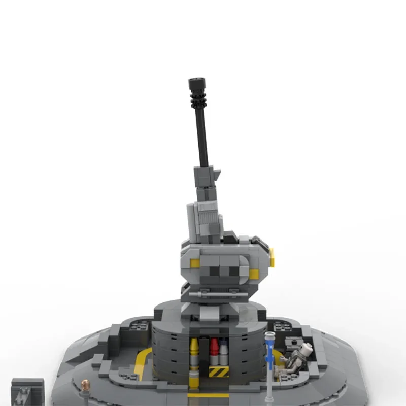 631PCS MOC Helldivers 2 SEAF Artillery Fight To Defend Protected Democracy In The Galaxy Model Building Blocks Stacking Bricks