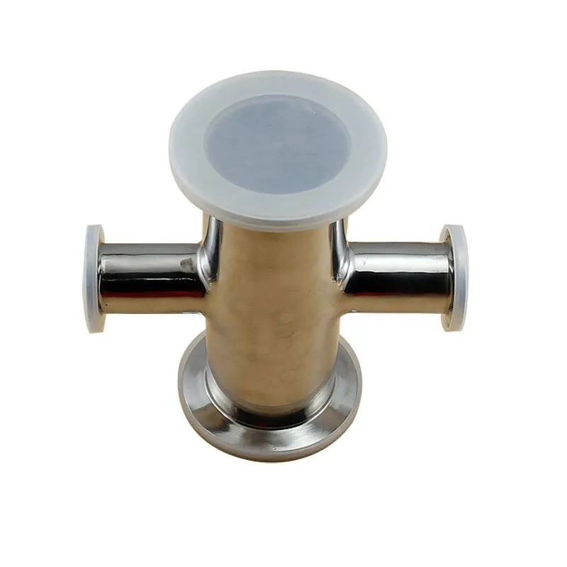 

Санитарный зажим, редуктор, тройник для вакуумной трубы из нержавеющей стали 304, 4-ходовой тройник неровного уровня, соединительный адаптер, фитинг для труб