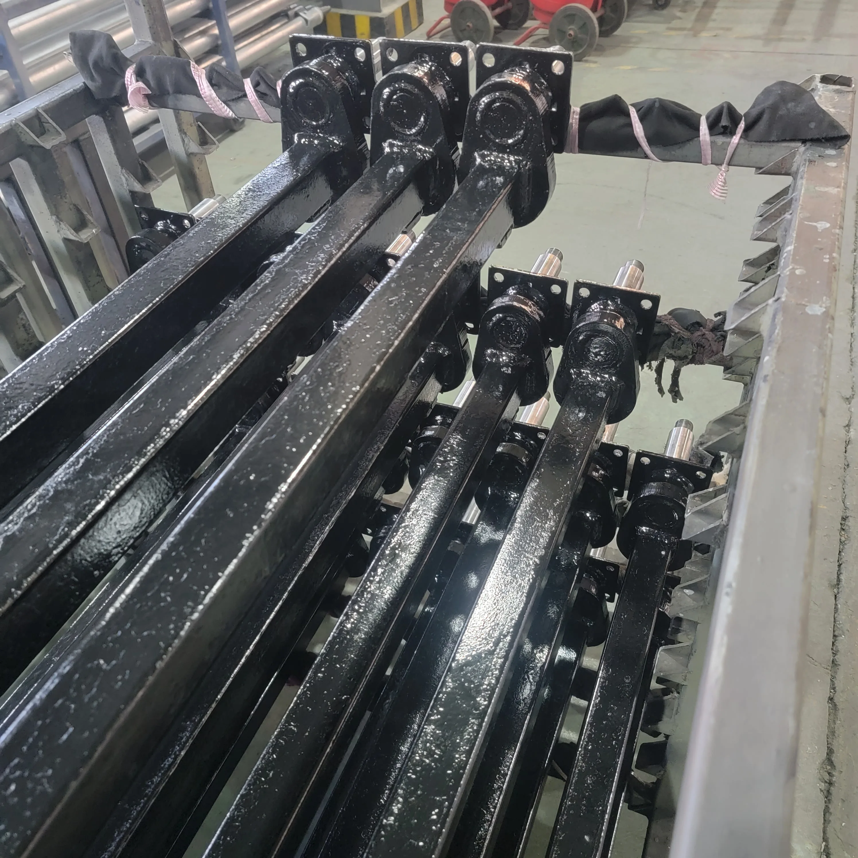 Trailer Kit 2500-3500 Kg Lbs 50mm Free Length Square Unbraked Drop Axle For Boats Cars Trailer Trailer Accessories For Rv Use